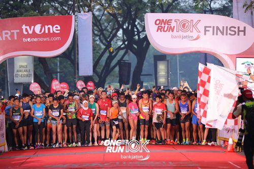 Race photo from ONE RUN 10 K