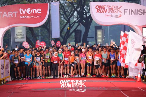 Race photo from ONE RUN 10 K