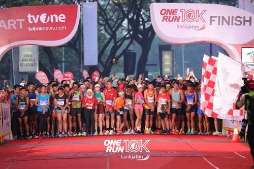 Race photo from ONE RUN 10 K