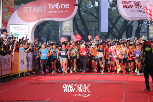 Race photo from ONE RUN 10 K