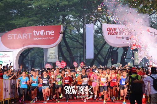 Race photo from ONE RUN 10 K