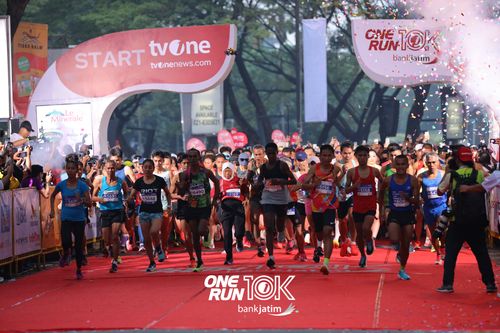 Race photo from ONE RUN 10 K