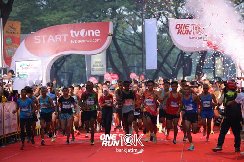 Race photo from ONE RUN 10 K