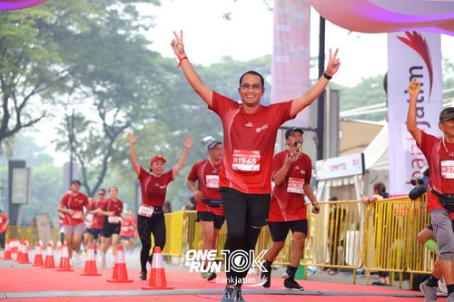 Race photo from ONE RUN 10 K