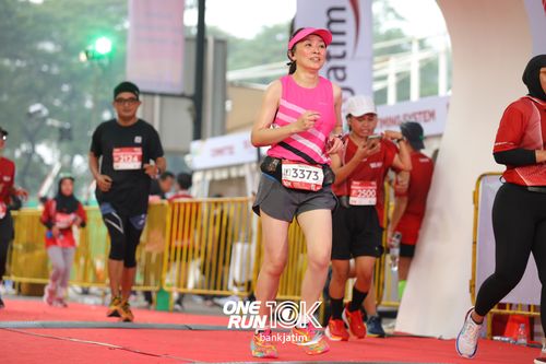 Race photo from ONE RUN 10 K
