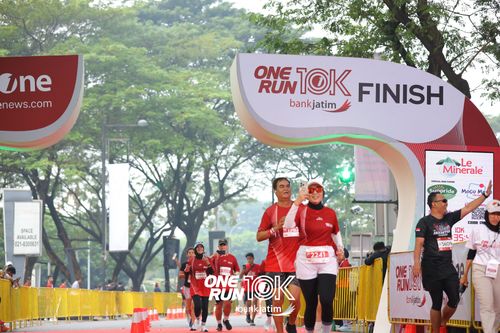 Race photo from ONE RUN 10 K