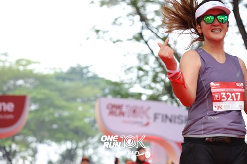 Race photo from ONE RUN 10 K