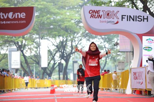 Race photo from ONE RUN 10 K