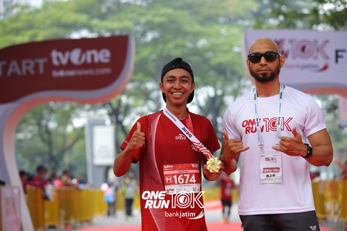 Race photo from ONE RUN 10 K