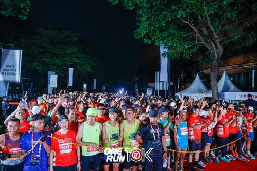 Race photo from ONE RUN 10K 2025