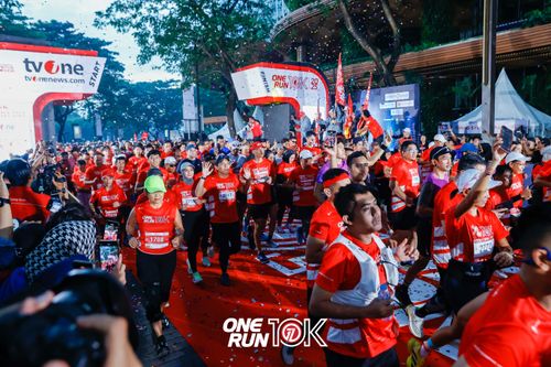 Race photo from ONE RUN 10K 2025