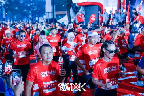 Race photo from ONE RUN 10K 2025