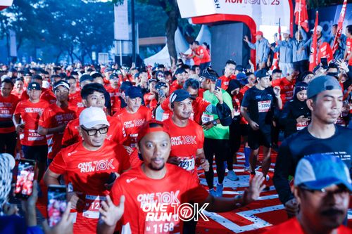 Race photo from ONE RUN 10K 2025