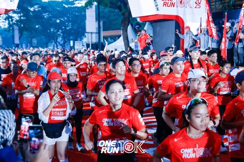 Race photo from ONE RUN 10K 2025