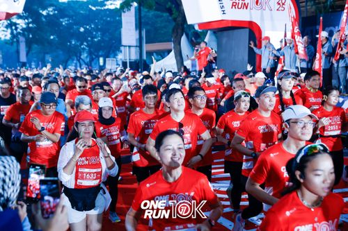 Race photo from ONE RUN 10K 2025