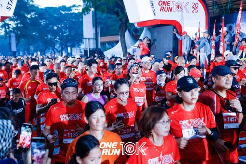 Race photo from ONE RUN 10K 2025