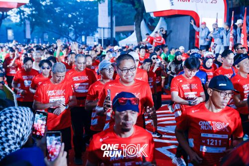 Race photo from ONE RUN 10K 2025
