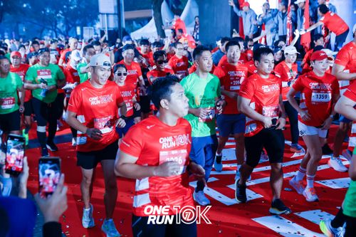 Race photo from ONE RUN 10K 2025