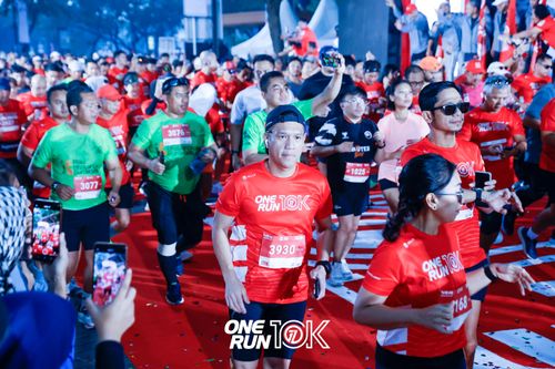 Race photo from ONE RUN 10K 2025