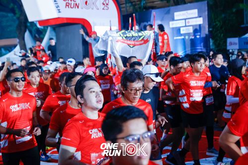 Race photo from ONE RUN 10K 2025