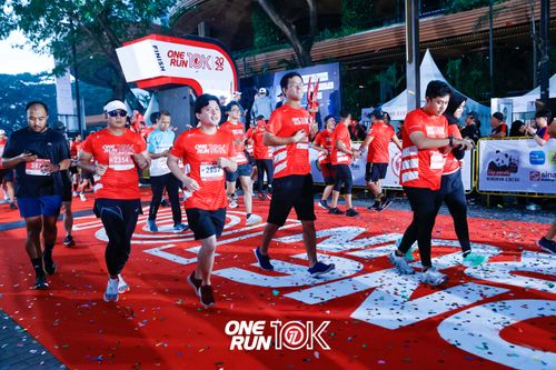 Race photo from ONE RUN 10K 2025