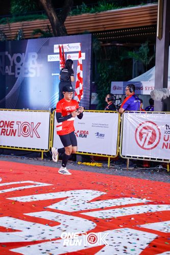 Race photo from ONE RUN 10K 2025