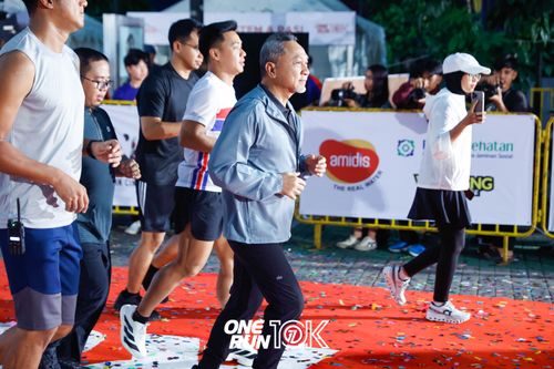 Race photo from ONE RUN 10K 2025