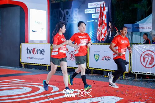 Race photo from ONE RUN 10K 2025