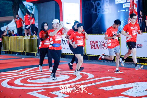 Race photo from ONE RUN 10K 2025