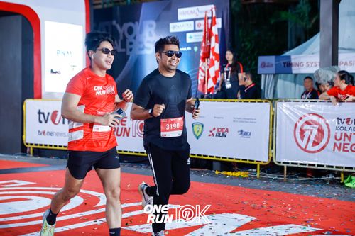 Race photo from ONE RUN 10K 2025