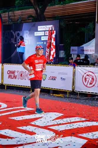 Race photo from ONE RUN 10K 2025