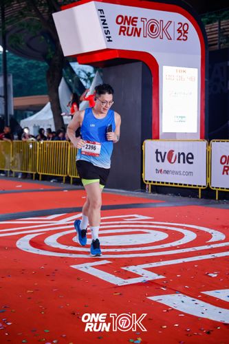 Race photo from ONE RUN 10K 2025