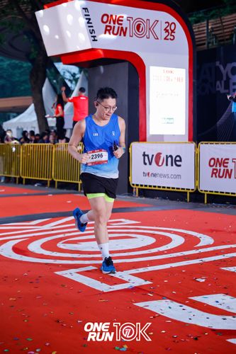 Race photo from ONE RUN 10K 2025