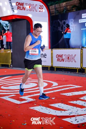 Race photo from ONE RUN 10K 2025