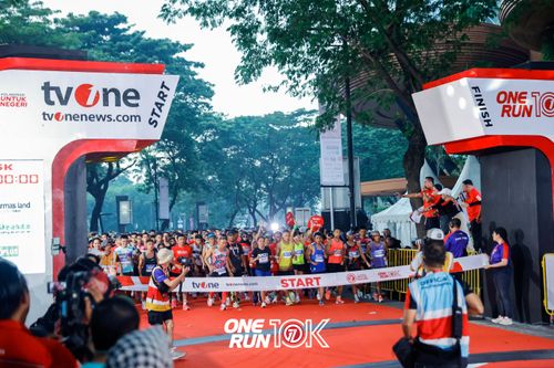 Race photo from ONE RUN 10K 2025