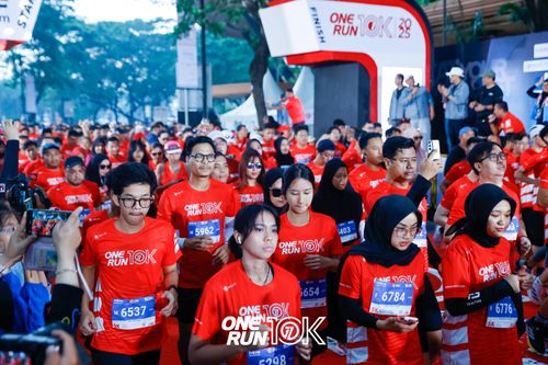 Race photo from ONE RUN 10K 2025