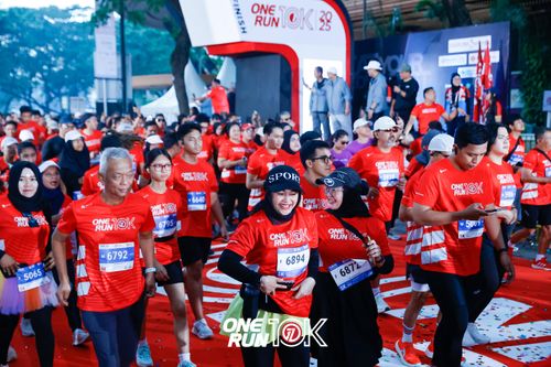 Race photo from ONE RUN 10K 2025