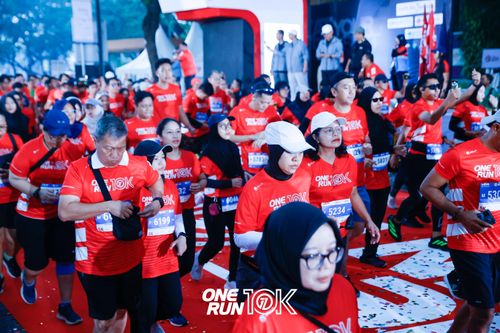 Race photo from ONE RUN 10K 2025