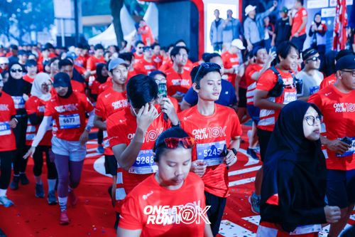 Race photo from ONE RUN 10K 2025