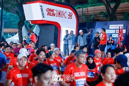 Race photo from ONE RUN 10K 2025