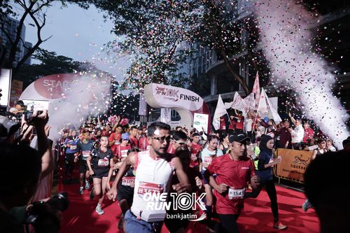 Race photo from ONE RUN 10 K