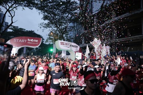 Race photo from ONE RUN 10 K