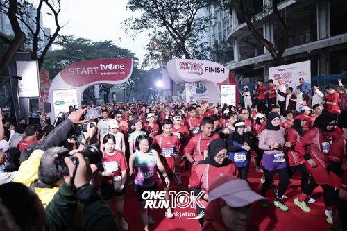 Race photo from ONE RUN 10 K