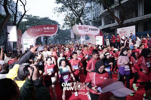 Race photo from ONE RUN 10 K