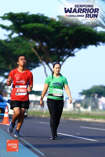 Race photo from SERPONG WARRIOR CHALLENGE RUN