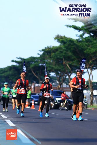 Race photo from SERPONG WARRIOR CHALLENGE RUN