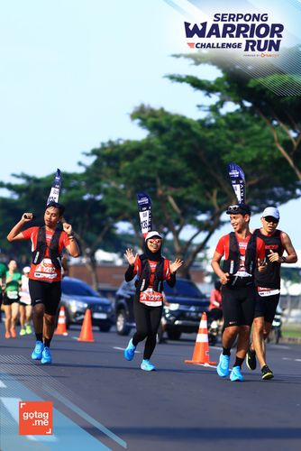 Race photo from SERPONG WARRIOR CHALLENGE RUN