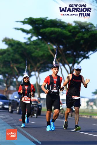 Race photo from SERPONG WARRIOR CHALLENGE RUN