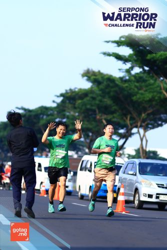 Race photo from SERPONG WARRIOR CHALLENGE RUN