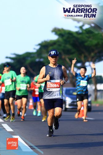 Race photo from SERPONG WARRIOR CHALLENGE RUN